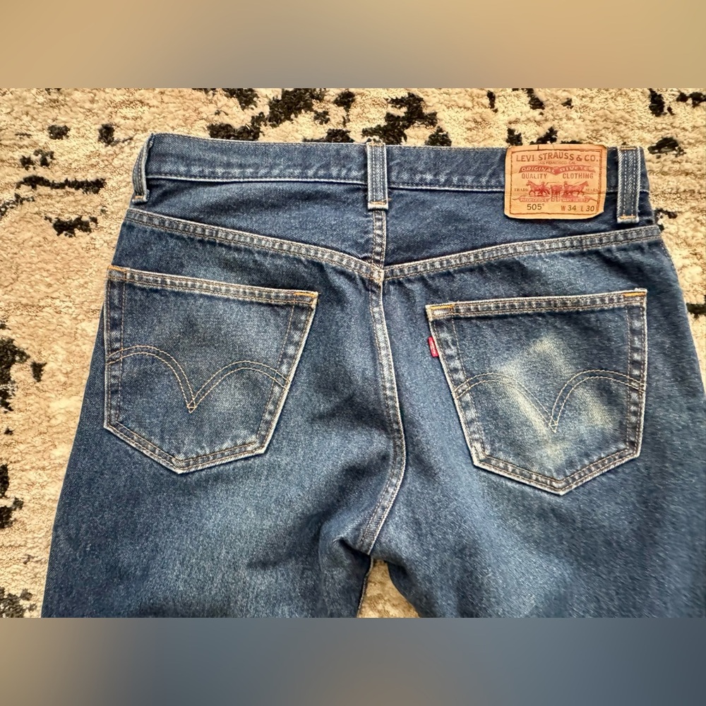 Levi's Classic Straight Blue Jeans